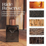 TRU WESTERN MENS YELLOWSTONE 'RIDE RESERVE' EAU DE COLOGNE - 100ML [SZ:44]