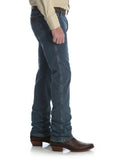 Wrangler Mens Premium Performance Cowboy Cut Slim-fit Jeans 34" - Vintage Stone