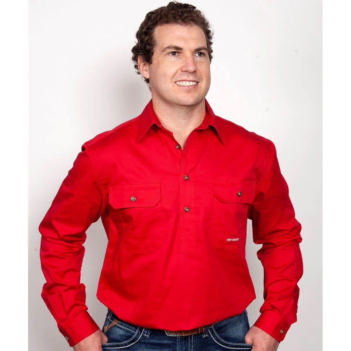 Just Country Cameron Shirt Chilli
