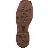 Durango Rebel Mens Waterproof Steel Toe Western Work Boots - Saddle Brown