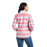 Ariat Womens Team Kirby Stretch Long Sleeve Shirt - Sunrise Serape Print