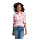 Ariat Womens Real Watercolour Serape Long Sleeve Shirt Jaquard