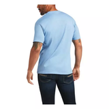 Ariat Mens Bred In The Usa - Light Blue Heather