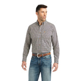 Ariat Greysen Mens Classic Long Sleeve Shirt - Estate Blue