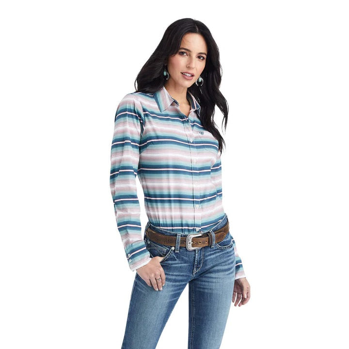 Ariat Womens Kirby Long Sleeve Shirt - Downstream