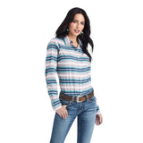 Ariat Womens Kirby Long Sleeve Shirt - Downstream