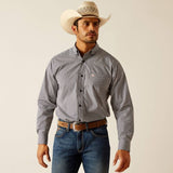 ARIAT TATUM MENS LONG SLEEVE SHIRT - DRESS BLUE [SZ:M]