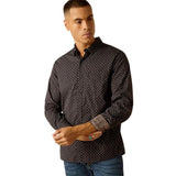 ARIAT MITCHELL MENS MODERN FIT LONG SLEEVE SHIRT - PHANTOM [SZ:S]
