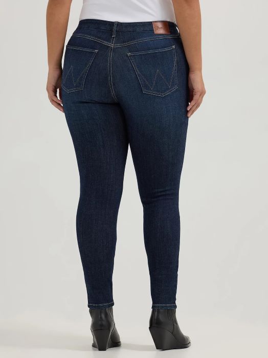 Wrangler Bespoke Womens High Rise Skinny 29" Leg Jean - Rae [sz:25]