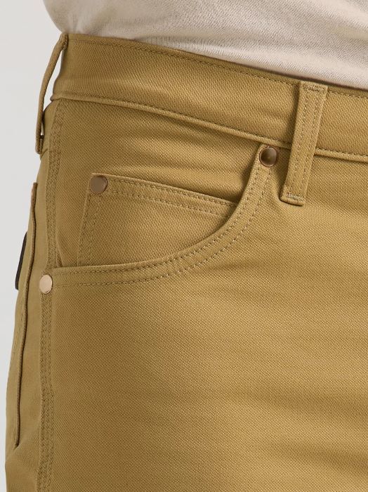 Wrangler Tough Mens Comfort 34" Leg Jean - Kelp [sz:32]