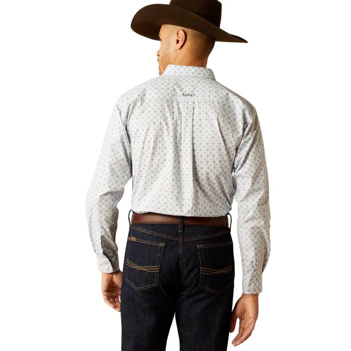 ARIAT TEAM KODY MENS LONG SLEEVE SHIRT - LIGHT BLUE [SZ:M]