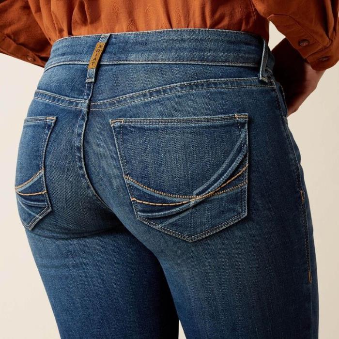 Ariat Womens Leslie Perfect Rise Slim Trouser Jean - Vermont [sz:25r]