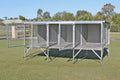 Dog Kennel 3 Bay Aussie Fpr Floor