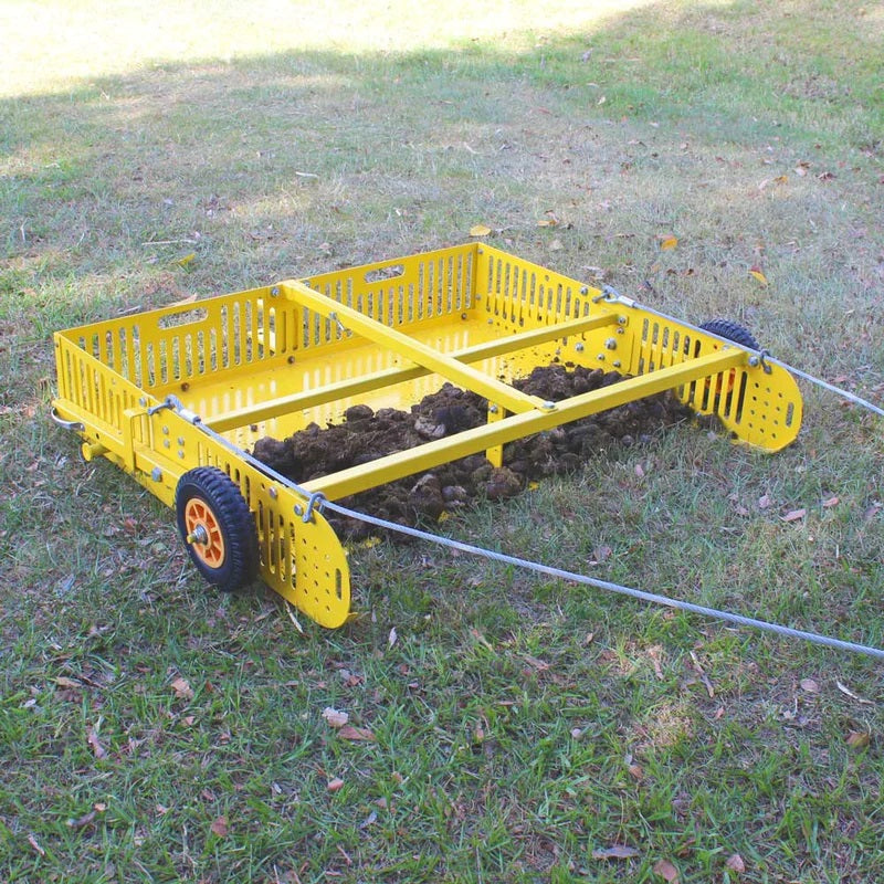 Scoop N Tow Manure Rake Farm & Yard