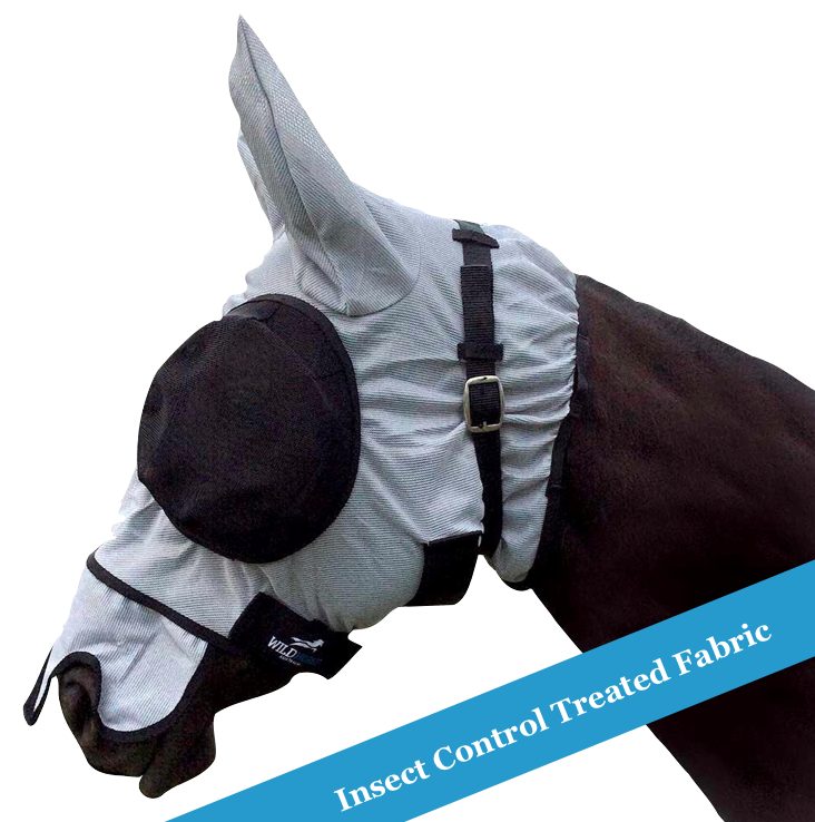 WILD HORSE FLY MASK COOL MESH [SZ:FULL]