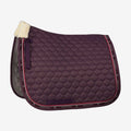 Horze Claremont Dressage Saddlepad - Eggpant Deep Purple