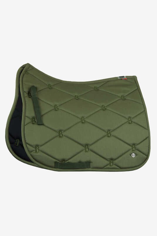B Vertigo Laurel Dressage Saddlepad - Wild Grass Green
