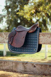 Horze Munich All Purpose Reflecting Pond Blue Saddle Pad Pony