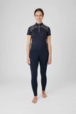 Horze Tessa Womens Fullgrip Tights - Navy