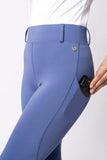 HORZE DEA WOMENS FULL GRIP TIGHTS - VELVET MORNING PURPLE [SZ:EU 36/ AU 8]