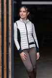 B VERTIGO SIA LADIES ULTRALIGHT VEST - MOONBEAM [SZ:EU 36/ AU 8]