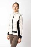 B VERTIGO SIA LADIES ULTRALIGHT VEST - MOONBEAM [SZ:EU 36/ AU 8]