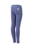 HORZE JAYLANI KIDS FULL GRIP TIGHTED - VELVET MORNING PURPLE [SZ:XS]