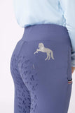HORZE JAYLANI KIDS FULL GRIP TIGHTED - VELVET MORNING PURPLE [SZ:XS]