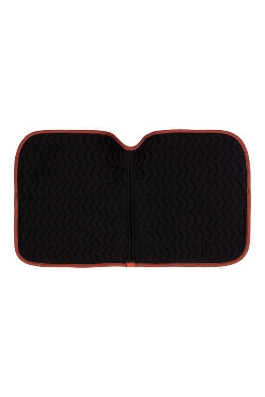 B VERTIGO EMPOWERMENT DRESSAGE SADDLE PAD - CINNABAR