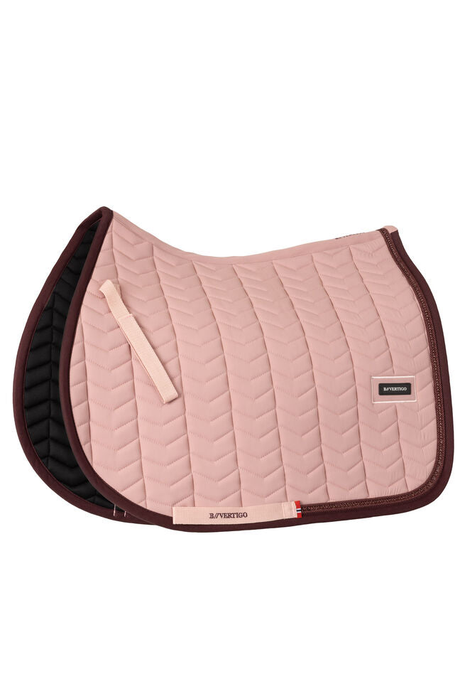 B VERTIGO SADDLE PAD ALL PURPOSE ROUGE REFLECTION [SZ:FULL]
