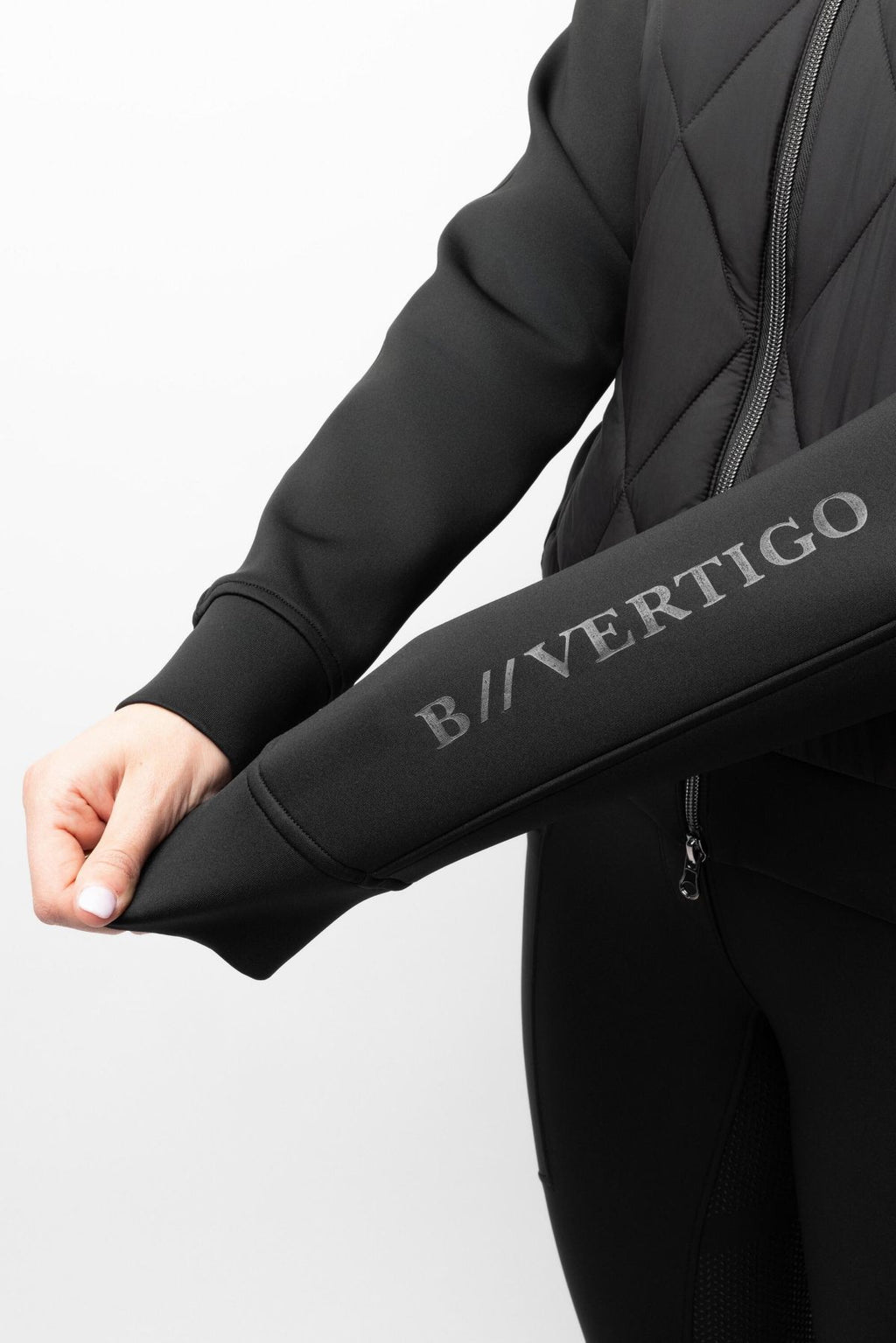 B Vertigo Agnetha Hybrid Jacket - Black Beauty [sz:36]