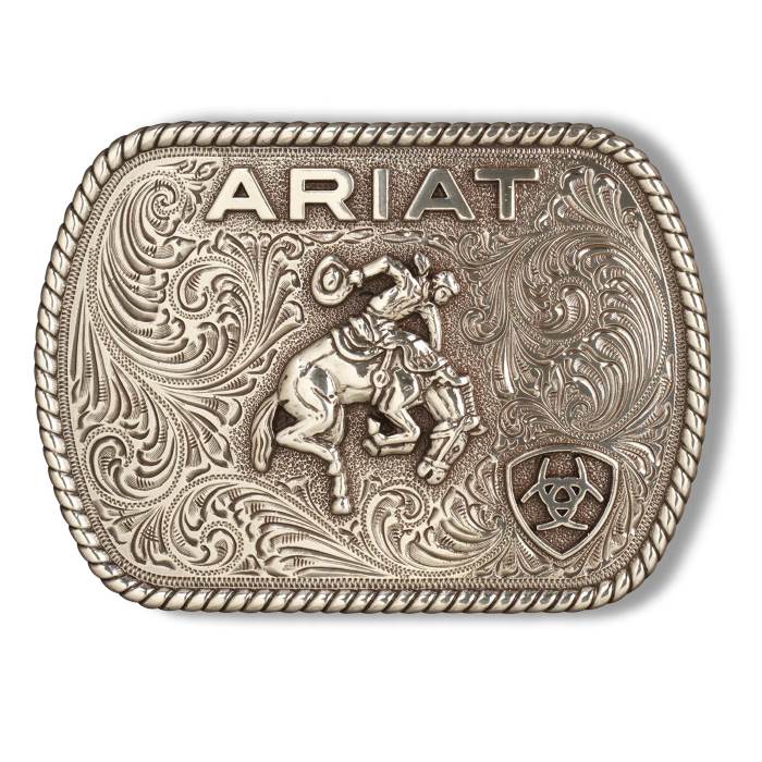 Ariat Belt Buckle - Vintage Saddle Bronc [sz:2]
