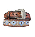 Roper Mens Belt - 1.5" Horse Blanket Design