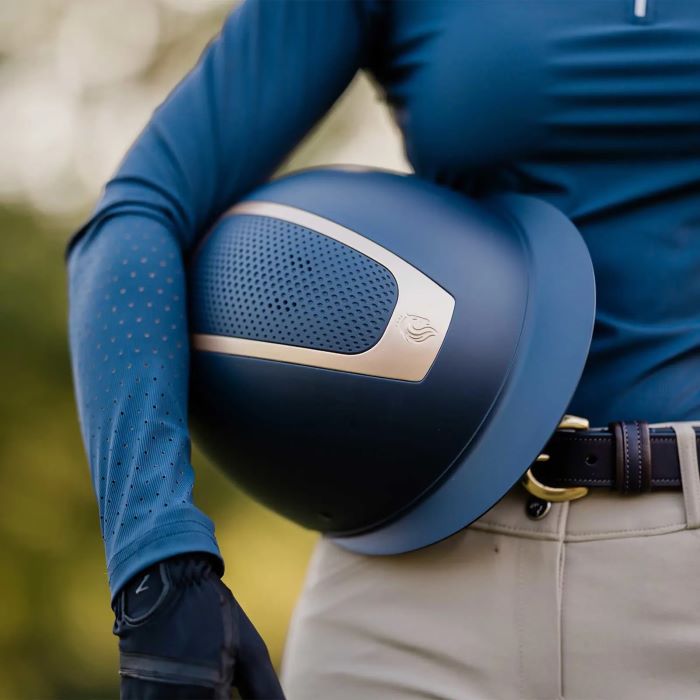 Helmet Equinavia Crown Mips - Navy Gold [sz:m]