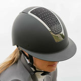 Helmet Equinavia Crown Mips - Black Silver Crystal [sz:l 58-60cm]