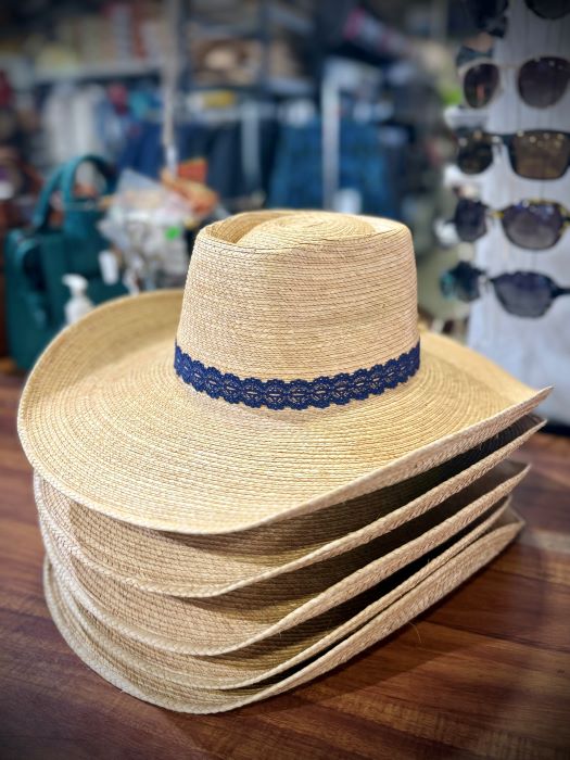 Sunbody Reata 3 Oak 4.5" Brim - Navy Lace [sz:55cm]