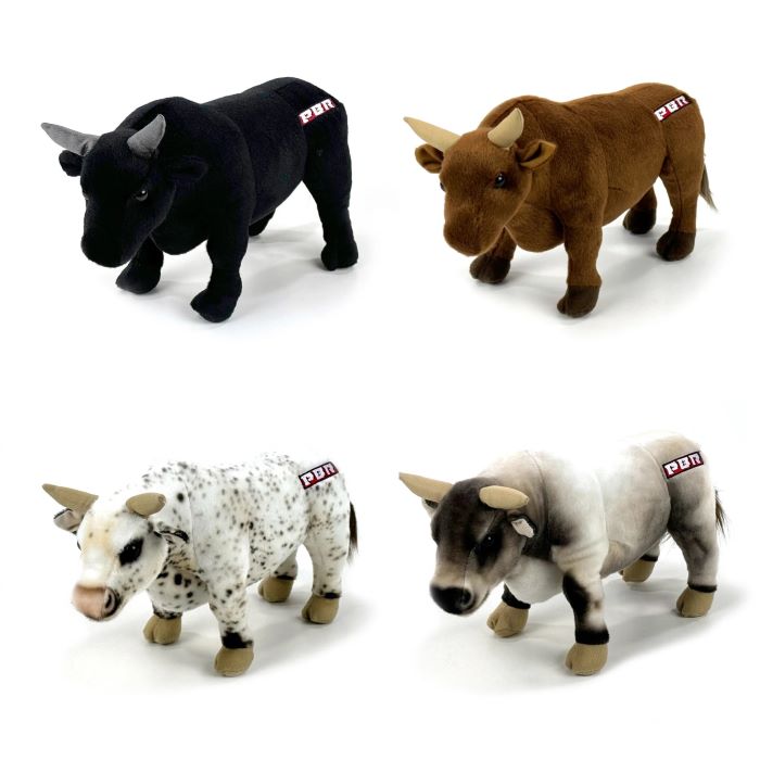 Big Country Toys Pbr Plush Bull 14" - Grey 