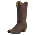 Boots Ariat Womens Round Up Square Toe [sz:7]