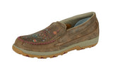 Twisted X Womens Aztec Cellstretch Slip On Mocs - Bomber/aztec Print