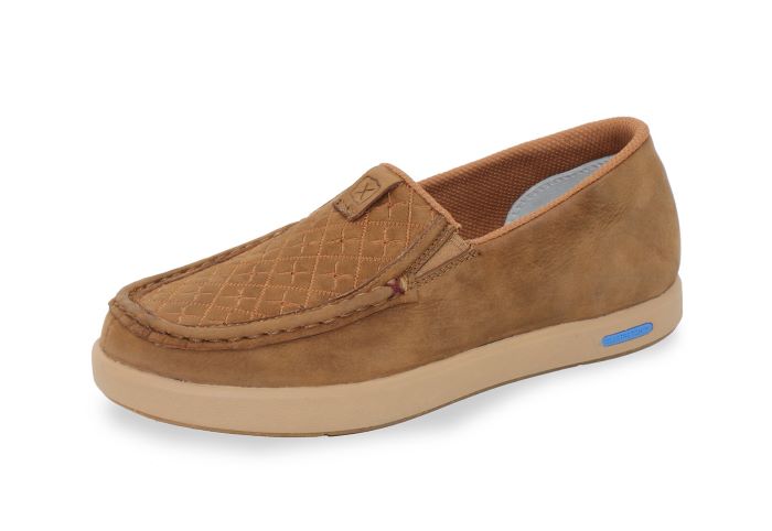TWISTED X LOGO ULTRA WOMENS CELL SLIP ON - BROWN [SZ:6.0]