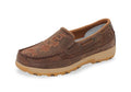 TWISTED X FLORAL WOMENS CELLSTRETCH SLIPON - BROWN [SZ:5.5]