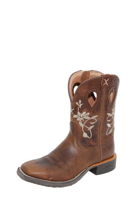 Twisted X Womens 9" Tech X2 Zip Boot - Oiled Bomber [sz:7.0c]