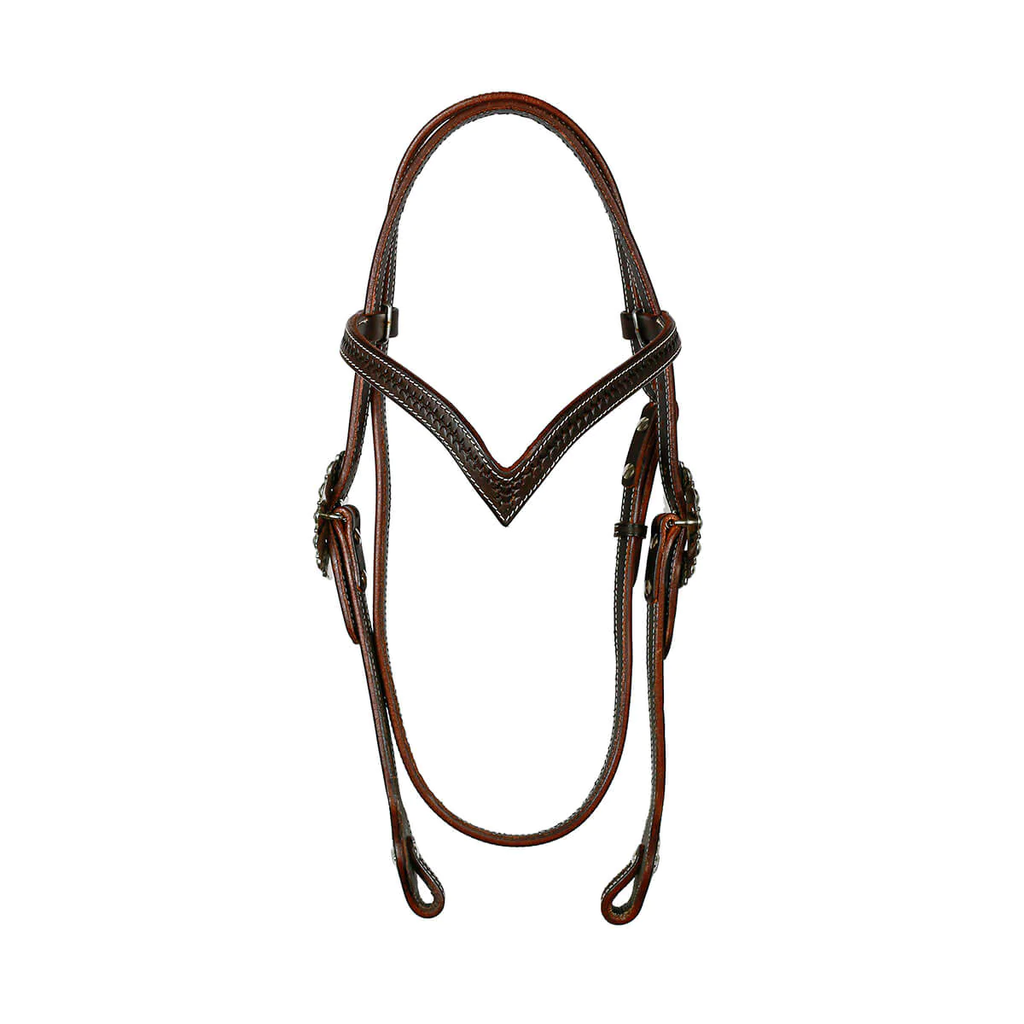 Syd Hill Carbine Bridle - Dark Brown
