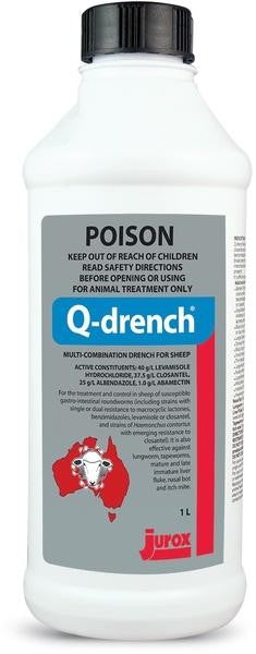 Q-drench For Sheep 1 Litre