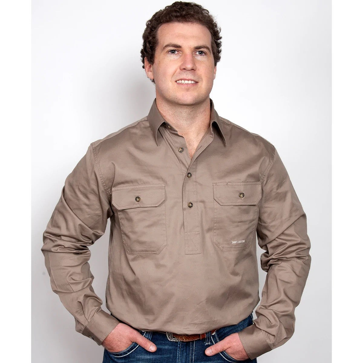 Just Country Cameron Shirt Brown