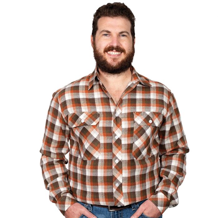 Just Country Mens Evan Flannel Shirt