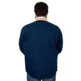 Just Country Mens Diamantina Sherpa Jacket - Navy