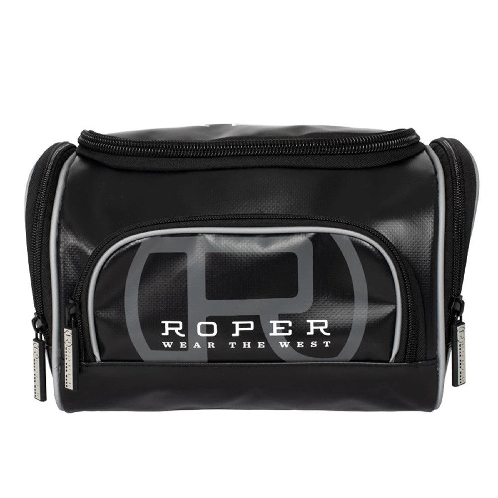 Roper Pvc Toiletries Bag - Black