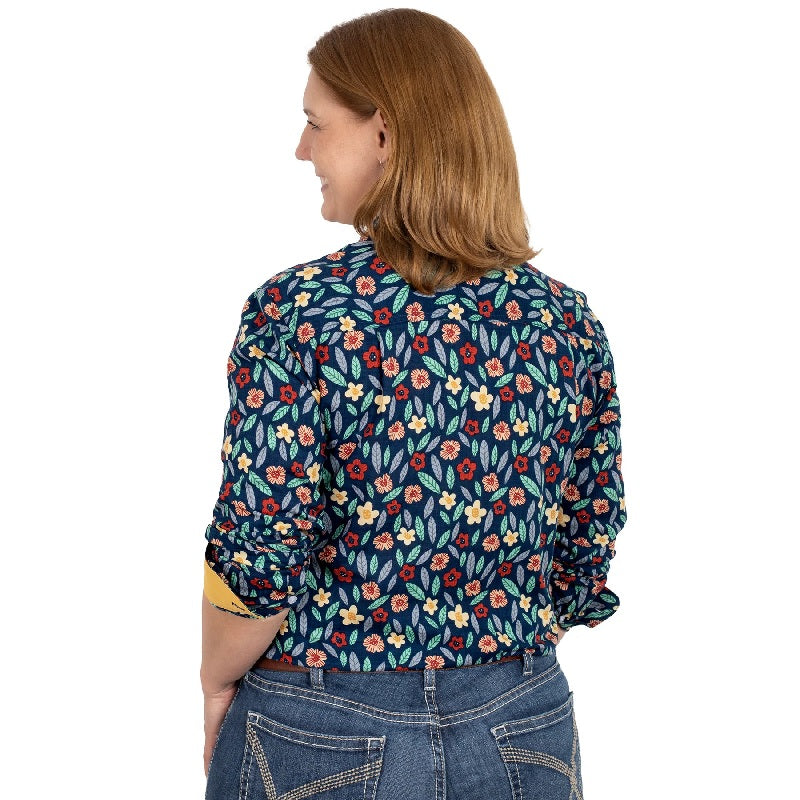 Just Country Abbey Full Button - Autumn Leaves