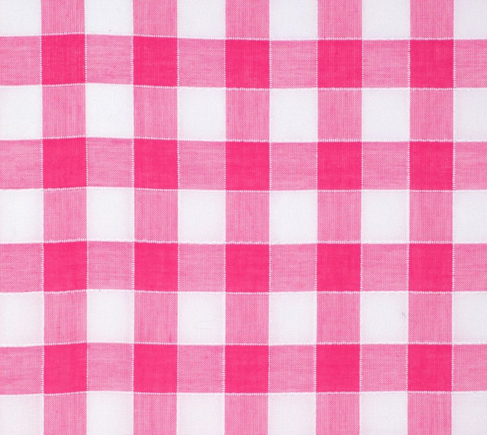 Just Country Harper Girls Shirt - Hot Pink/white Checks [sz:xxs]